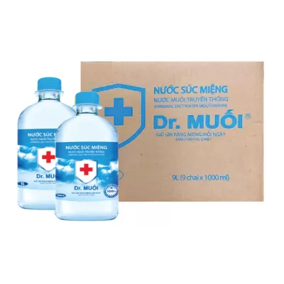Nước Muối Dr.Muối Truyền Thống (1000ml)